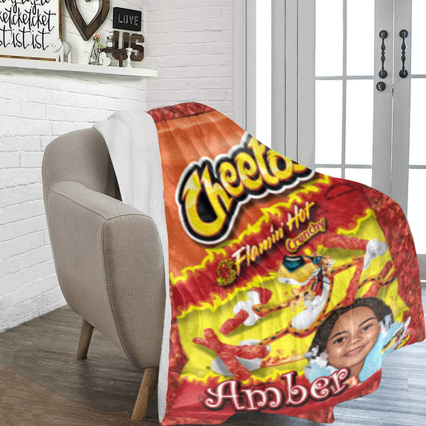 Flamin hot discount cheetos throw blanket