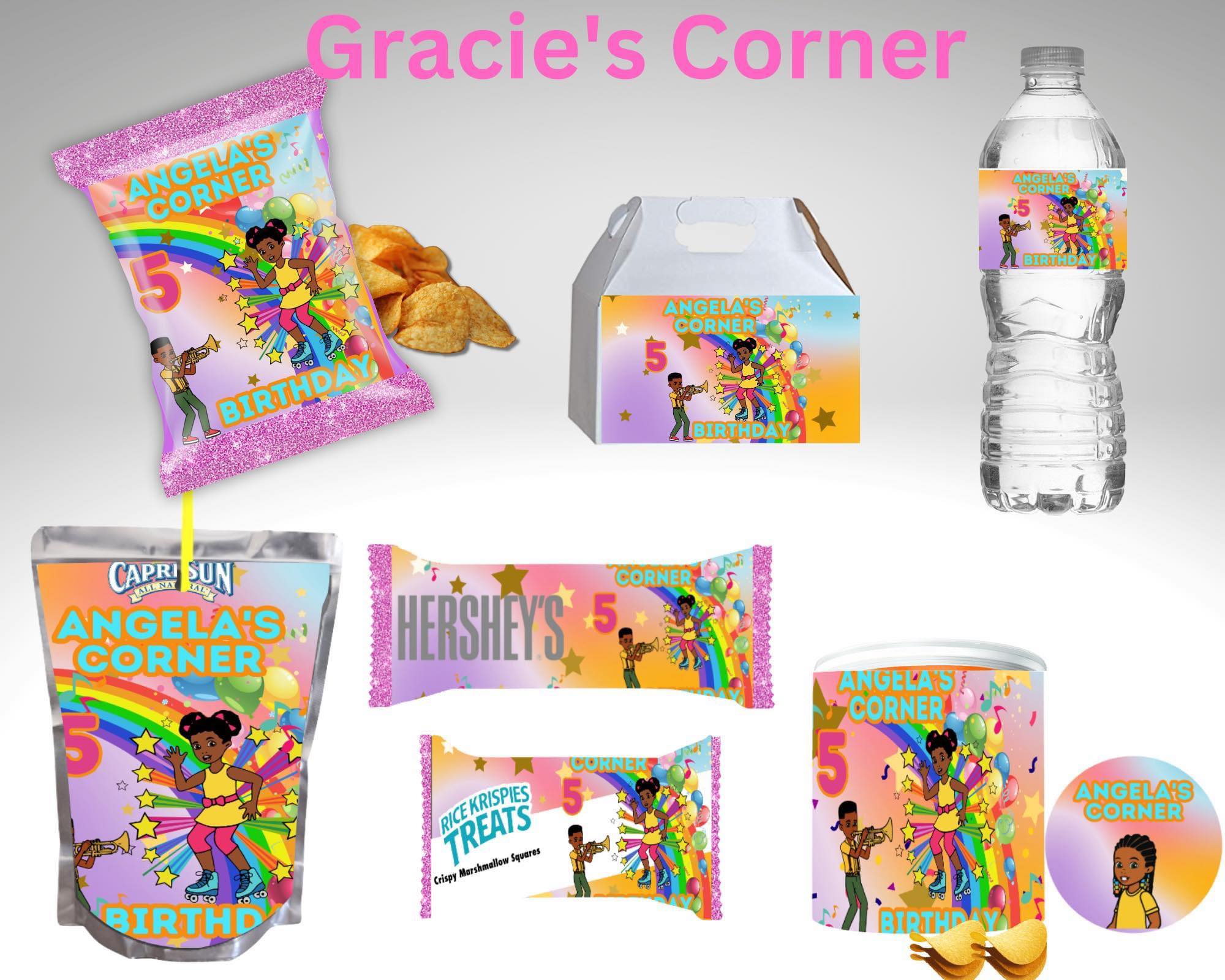 Gracie's Corner Goodie Bags - Personalized Treats